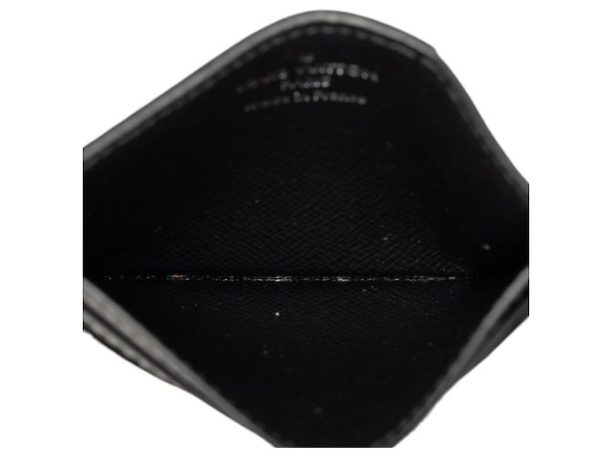 Louis Vuitton Monogram Macassar Card Holder Brown Black - view 4