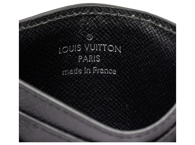 Louis Vuitton Monogram Macassar Card Holder Brown Black - view 5
