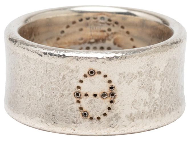 Ring Hermès Anillo Hermes SV925 Plata Eclipse Ruban - vista 2