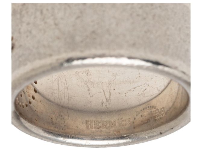 Ring Hermès Anillo Hermes SV925 Plata Eclipse Ruban - vista 4