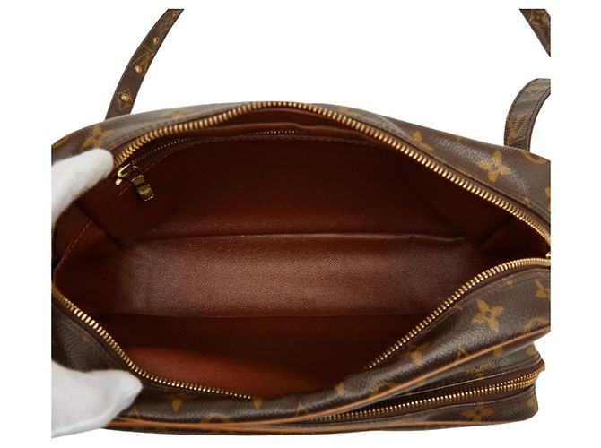 Borsa a tracolla Louis Vuitton Monogram Nile Marrone - vista 9