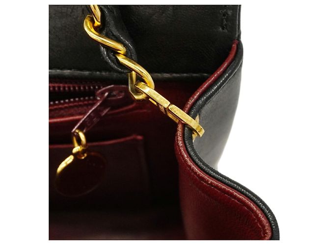 Borsa a Spalla Chanel Diana Chain Nero - vista 8