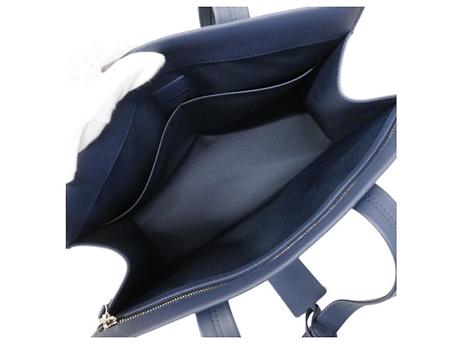 Borsa Tote Louis Vuitton LV Aerogram Takeoff Blu navy - vista 4