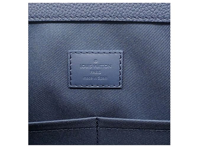 Borsa Tote Louis Vuitton LV Aerogram Takeoff Blu navy - vista 5