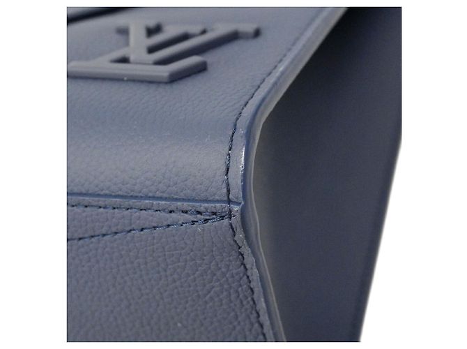 Borsa Tote Louis Vuitton LV Aerogram Takeoff Blu navy - vista 8