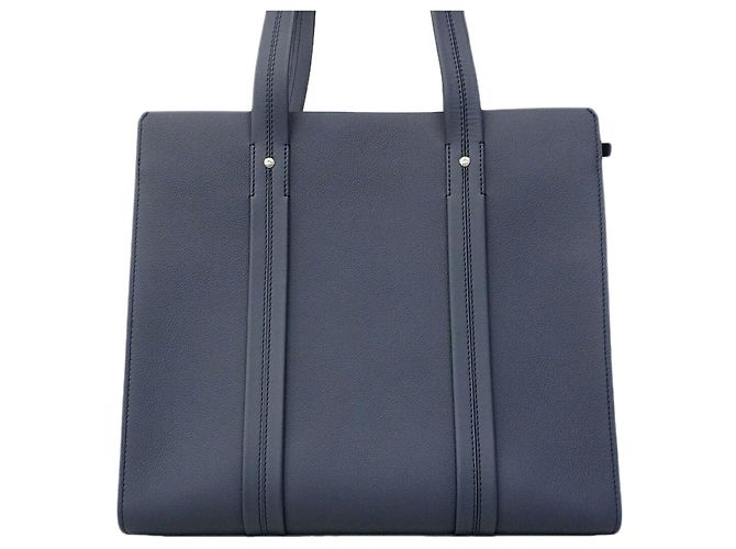 Borsa Tote Louis Vuitton LV Aerogram Takeoff Blu navy - vista 9