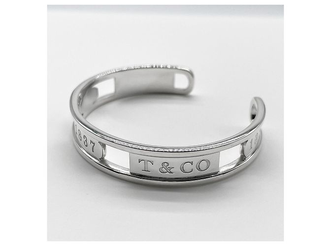 Bracciale rigido Tiffany & Co. 1837 Element in argento - vista 2