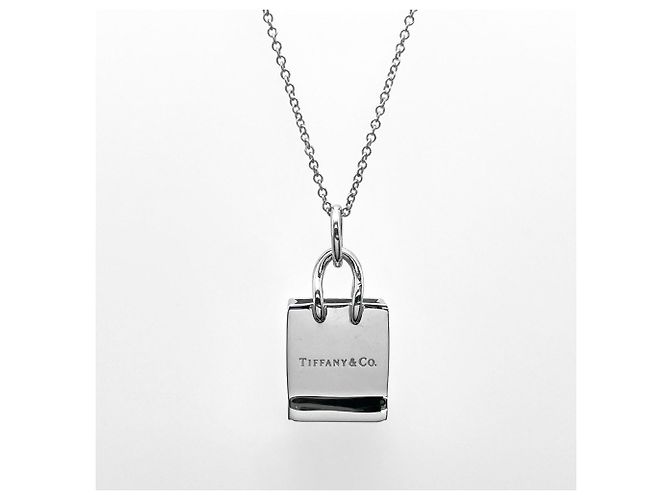Collier Shopper en argent 925 Tiffany & Co. Argenté - vue 3