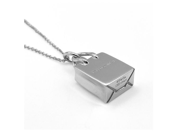 Collier Shopper en argent 925 Tiffany & Co. Argenté - vue 7