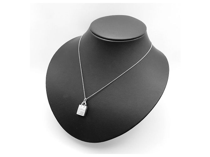 Collier Shopper en argent 925 Tiffany & Co. Argenté - vue 8
