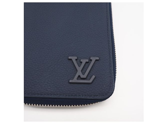 Louis Vuitton Aerogram Zippy Vertical Wallet Navy blue - view 5