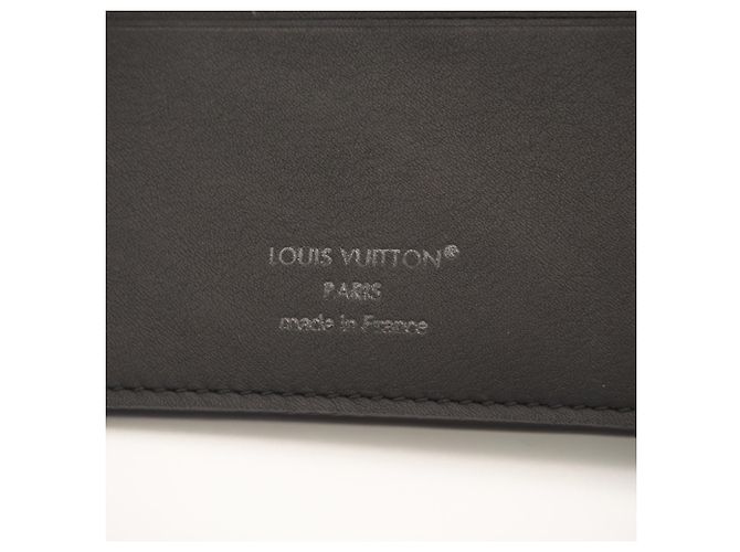 Louis Vuitton Monogram Shadow Bi-fold Wallet Black - view 17