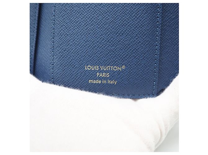 Cartera tríptico Louis Vuitton Monogram Denim Azul - vista 15