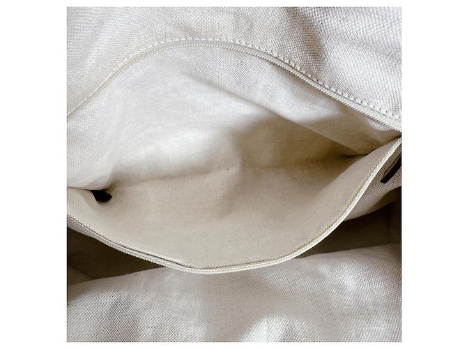 Gucci Diamante Canvas Sukey Tote Bag Braun Weiß Beige - Ansicht 15