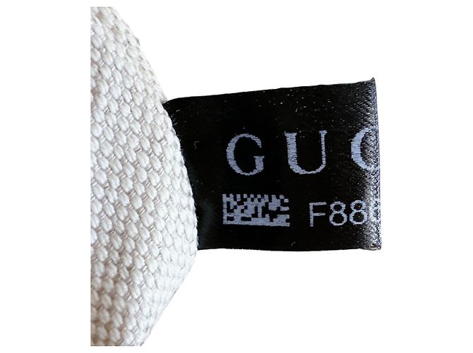 Gucci Diamante Canvas Sukey Tote Bag Braun Weiß Beige - Ansicht 19