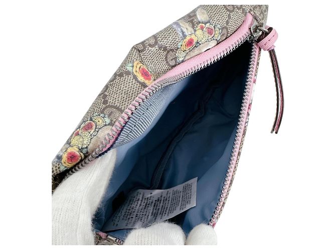 Marsupio per bambini Gucci GG Supreme Beige - vista 9