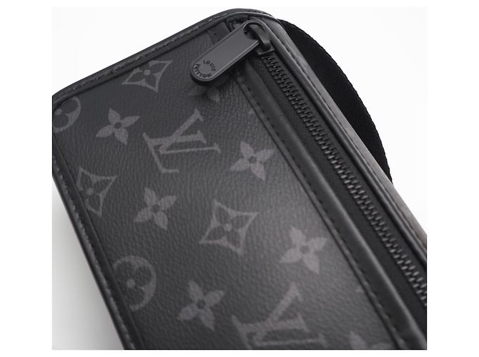 Portafoglio Monogram Eclipse Bosphore Louis Vuitton Marrone Nero - vista 4