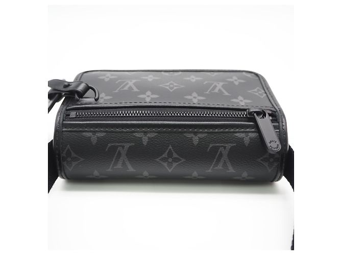 Portafoglio Monogram Eclipse Bosphore Louis Vuitton Marrone Nero - vista 7