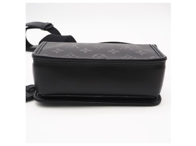 Portafoglio Monogram Eclipse Bosphore Louis Vuitton Marrone Nero - vista 8