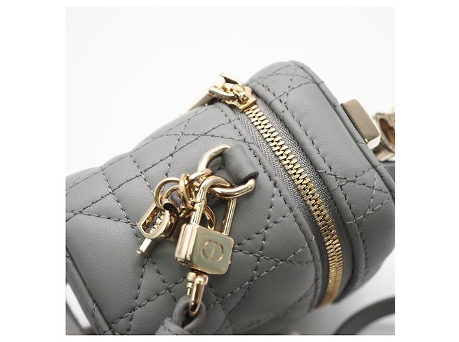 Borsa Micro Vanity Lady Christian Dior Marrone - vista 11