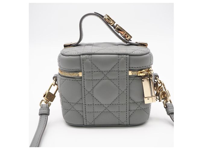 Borsa Micro Vanity Lady Christian Dior Marrone - vista 2