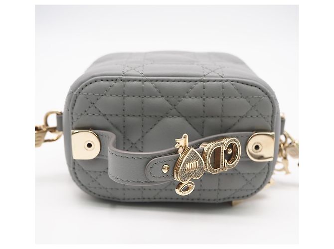 Borsa Micro Vanity Lady Christian Dior Marrone - vista 7