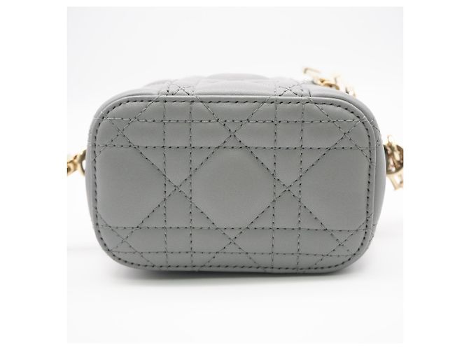 Borsa Micro Vanity Lady Christian Dior Marrone - vista 8