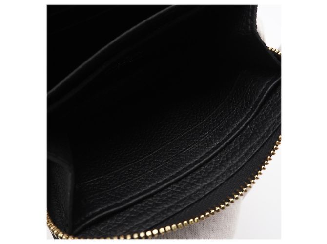Louis Vuitton Monogram Empreinte Zippy Coin Purse Noir Negro - vista 10