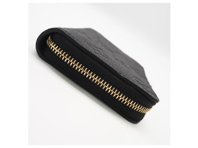 Louis Vuitton Monogram Empreinte Zippy Coin Purse Noir Negro - vista 5