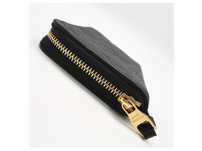Louis Vuitton Monogram Empreinte Zippy Coin Purse Noir Negro - vista 6