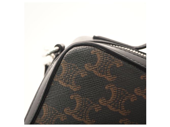 Céline Borsa a tracolla CELINE Triomphe Canvas Messenger Box - vista 11