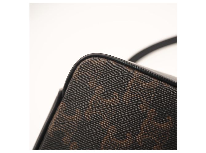Céline Borsa a tracolla CELINE Triomphe Canvas Messenger Box - vista 12