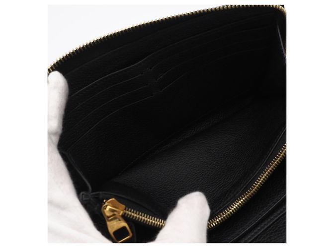 Louis Vuitton Bicolor Monogram Empreinte Zippy Wallet Schwarz Mehrfarben Monogramm - Ansicht 11
