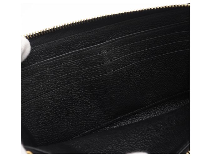 Louis Vuitton Bicolor Monogram Empreinte Zippy Wallet Schwarz Mehrfarben Monogramm - Ansicht 12