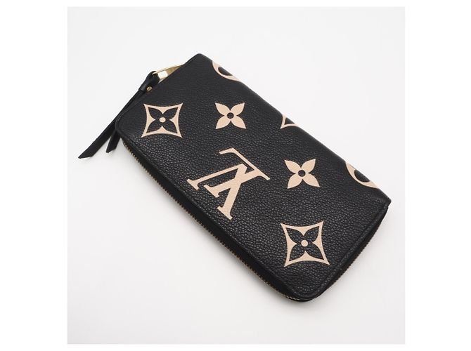 Louis Vuitton Bicolor Monogram Empreinte Zippy Wallet Schwarz Mehrfarben Monogramm - Ansicht 2