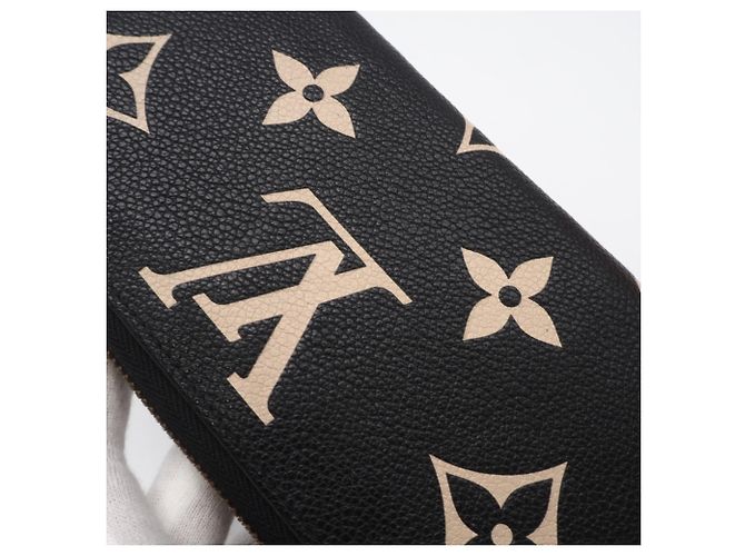 Louis Vuitton Bicolor Monogram Empreinte Zippy Wallet Schwarz Mehrfarben Monogramm - Ansicht 4