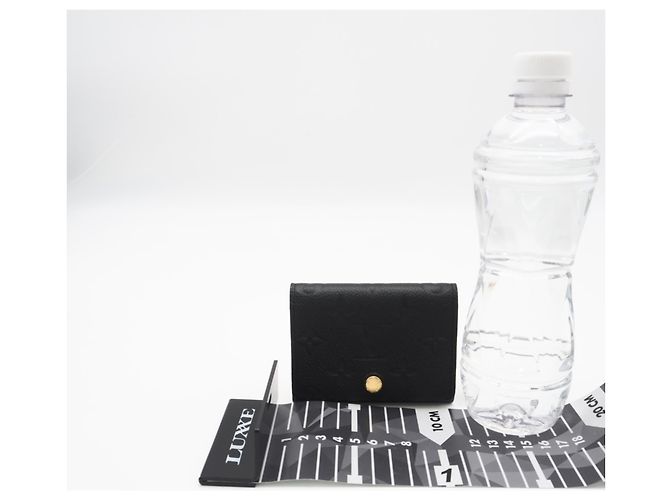 Tarjetero Monogram Empreinte Louis Vuitton Negro Monograma - vista 3