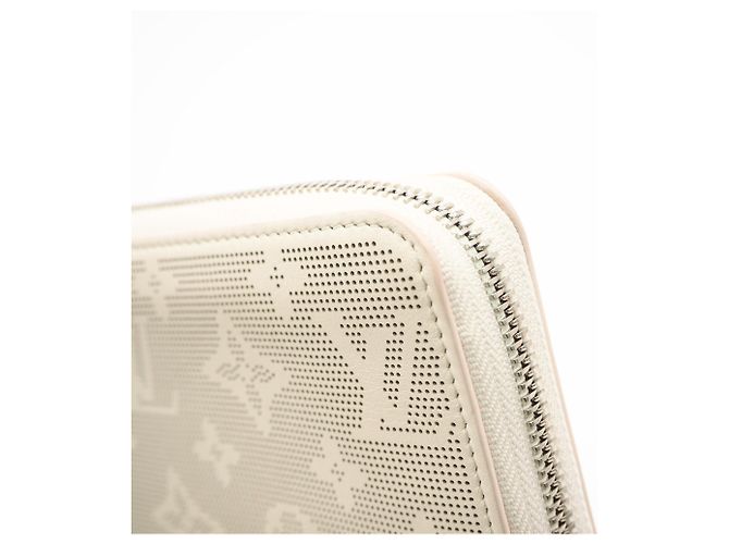 Louis Vuitton Mahina Zippy Wallet Beige Grün - Ansicht 10