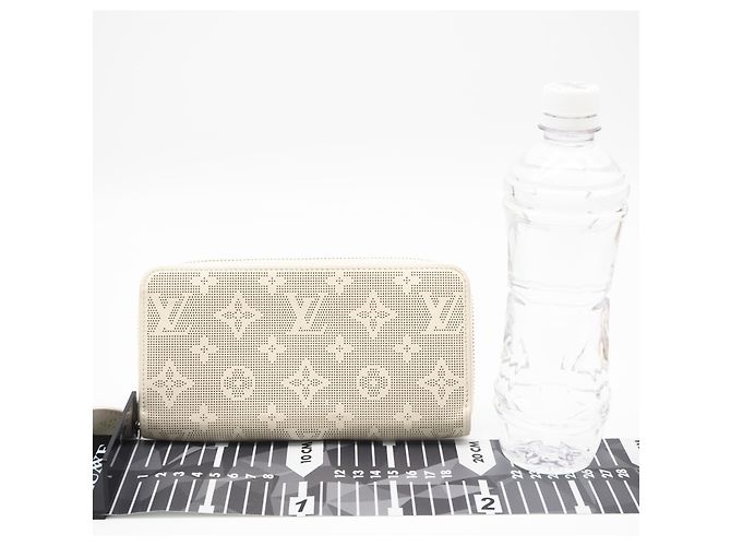 Louis Vuitton Mahina Zippy Wallet Beige Grün - Ansicht 3