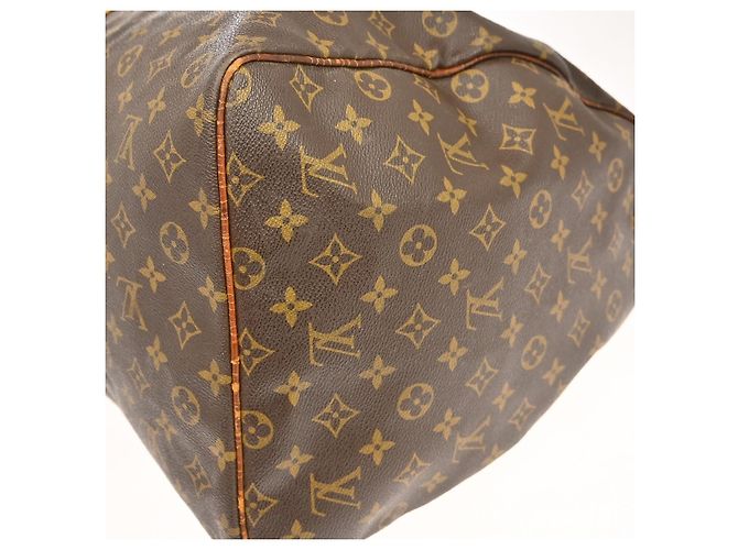 Louis Vuitton Keepall Monogram Canvas 60 Marrone - vista 4