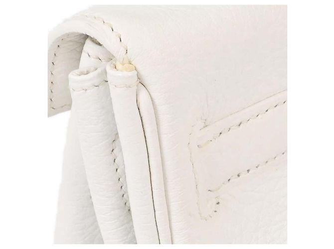 Hermès Hermes Kelly retourné Clémence Taurillon Bianco - vista 4