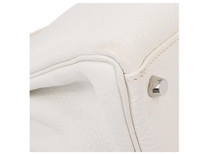 Hermès Hermes Kelly retourné Clémence Taurillon Bianco - vista 6