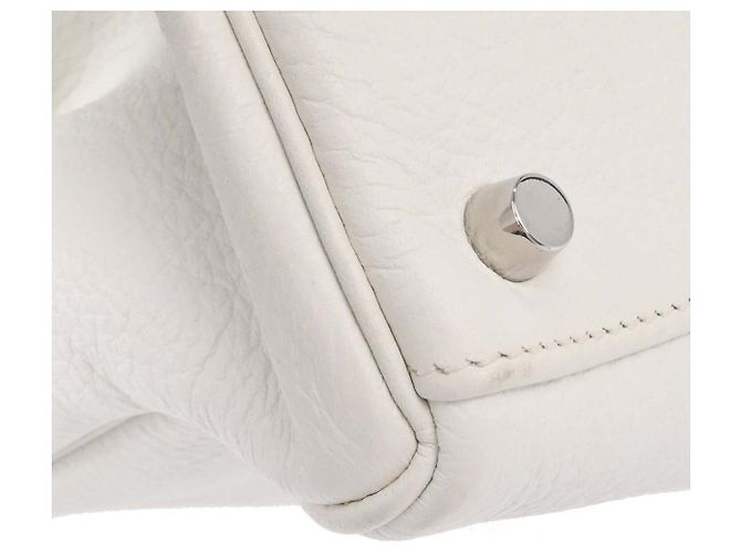 Hermès Hermes Kelly retourné Clémence Taurillon Bianco - vista 7