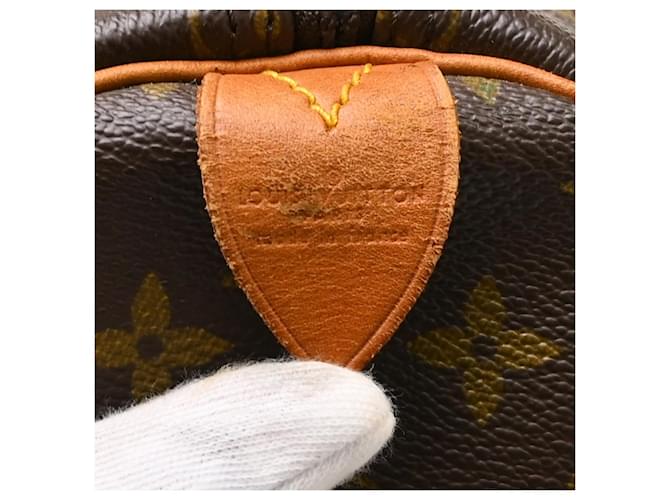 Louis Vuitton Keepall Monogram 55 Marrone - vista 4