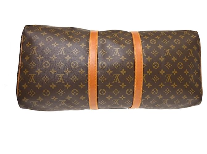 Louis Vuitton Keepall Monogram 55 Marrone - vista 7