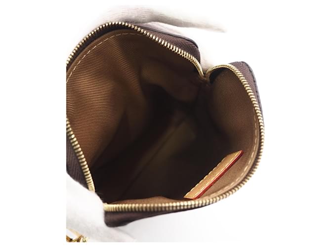 Borsa a tracolla e a spalla Louis Vuitton Monogram Utility Marrone Beige - vista 12