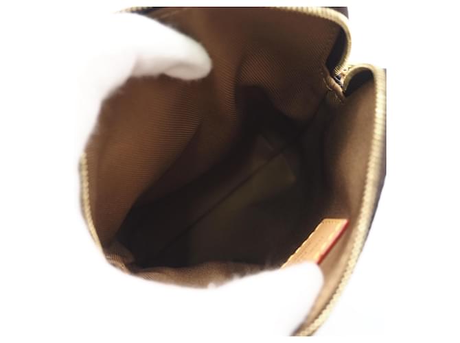 Borsa a tracolla e a spalla Louis Vuitton Monogram Utility Marrone Beige - vista 13