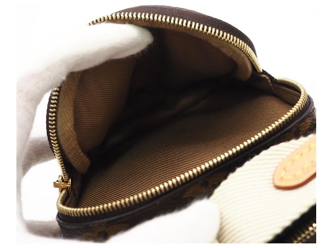 Borsa a tracolla e a spalla Louis Vuitton Monogram Utility Marrone Beige - vista 14