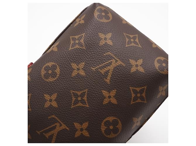 Borsa a tracolla e a spalla Louis Vuitton Monogram Utility Marrone Beige - vista 4