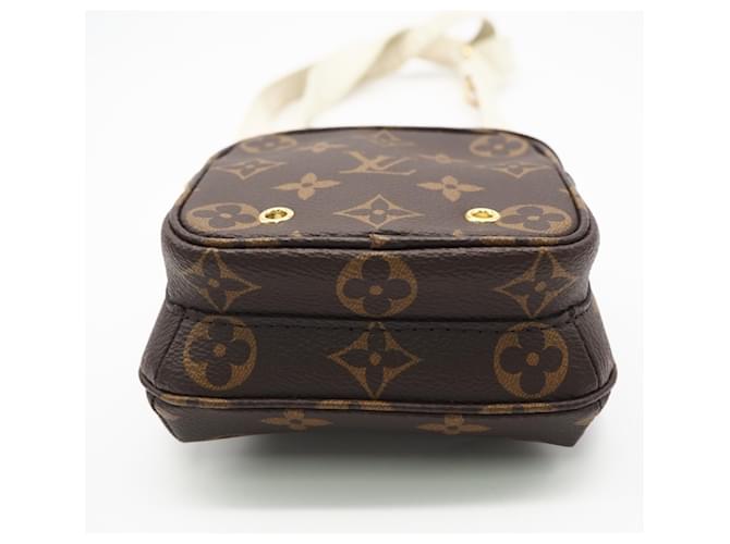 Borsa a tracolla e a spalla Louis Vuitton Monogram Utility Marrone Beige - vista 7